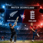 New Zealand National Cricket Team Vs England Cricket Team Match Scorecard