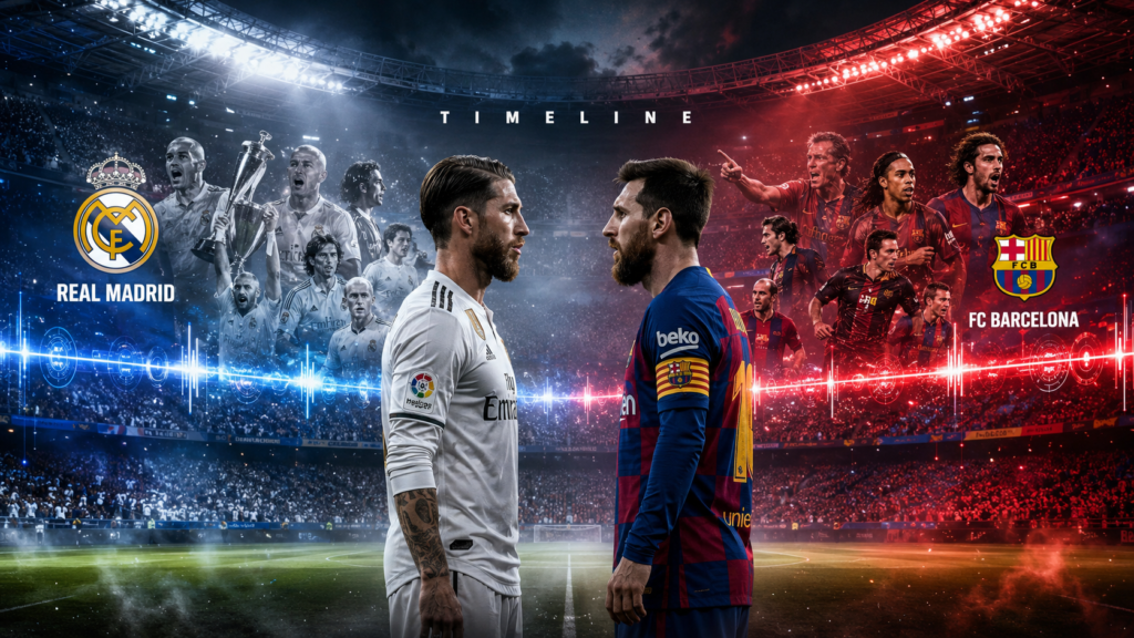 Real Madrid vs FC Barcelona Timeline: The Complete History of El Clásico