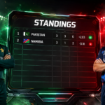 Pakistan National Cricket Team Vs Namibia National Cricket Team Standings