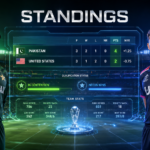 Pakistan National Cricket Team Vs United States National Cricket Team Standings