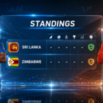 Sri Lanka National Cricket Team Vs Zimbabwe National Cricket Team Standings