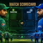 Pakistan National Cricket Team Vs India National Cricket Team Match Scorecard