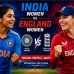 India Women Vs England Women's National Cricket Team Stats
