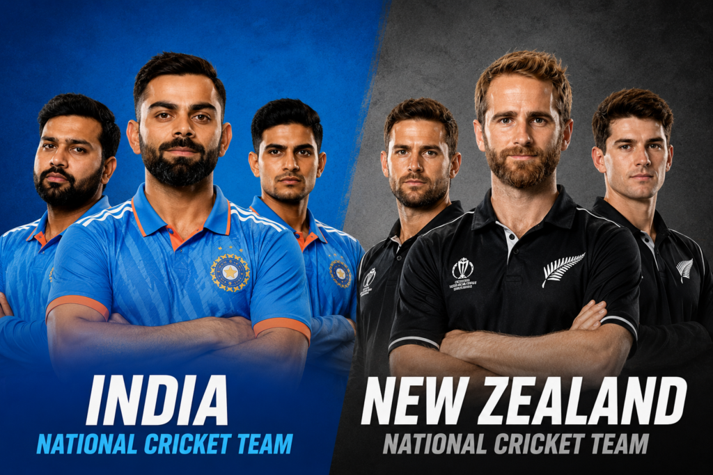 India National Cricket Team Vs New Zealand National Cricket Team Standings