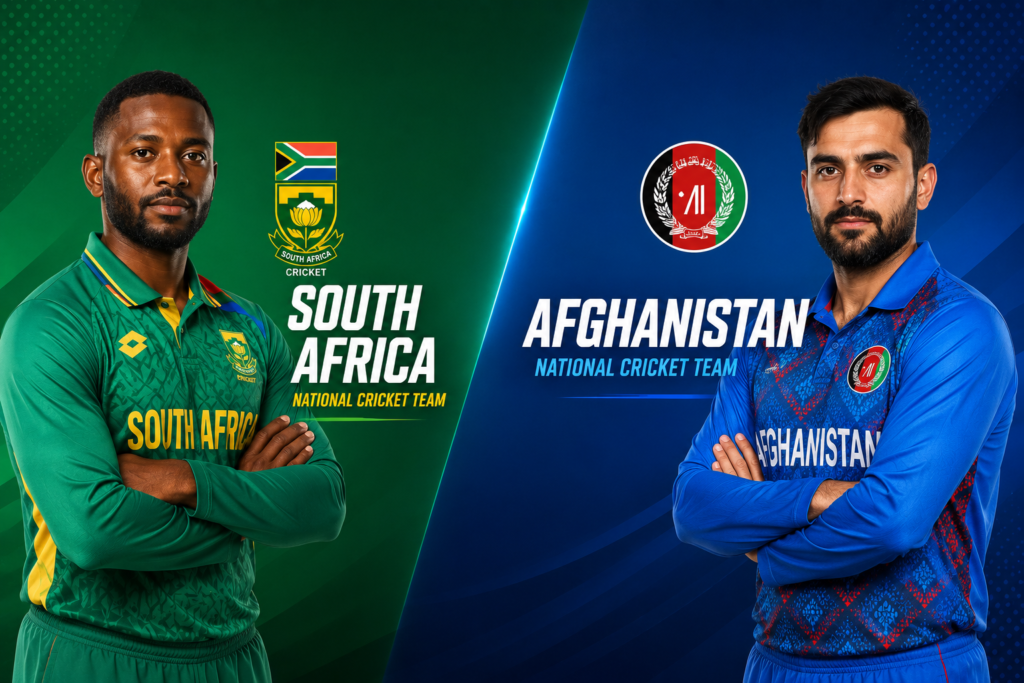 South Africa National Cricket Team Vs Afghanistan National Cricket Team Standings