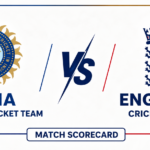 India National Cricket Team Vs England Cricket Team Match Scorecard
