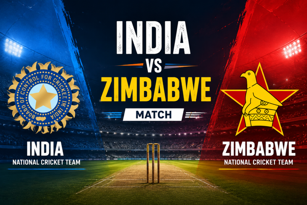 India National Cricket Team Vs Zimbabwe National Cricket Team Match Scorecard