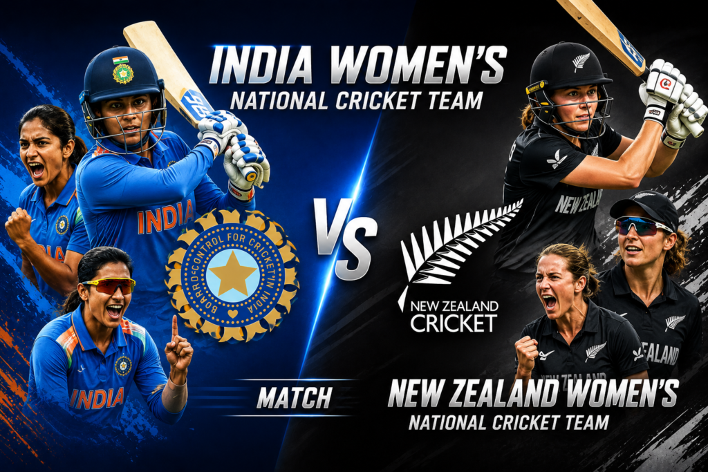 India Women's National Cricket Team Vs New Zealand Women's National Cricket Team Match Scorecard