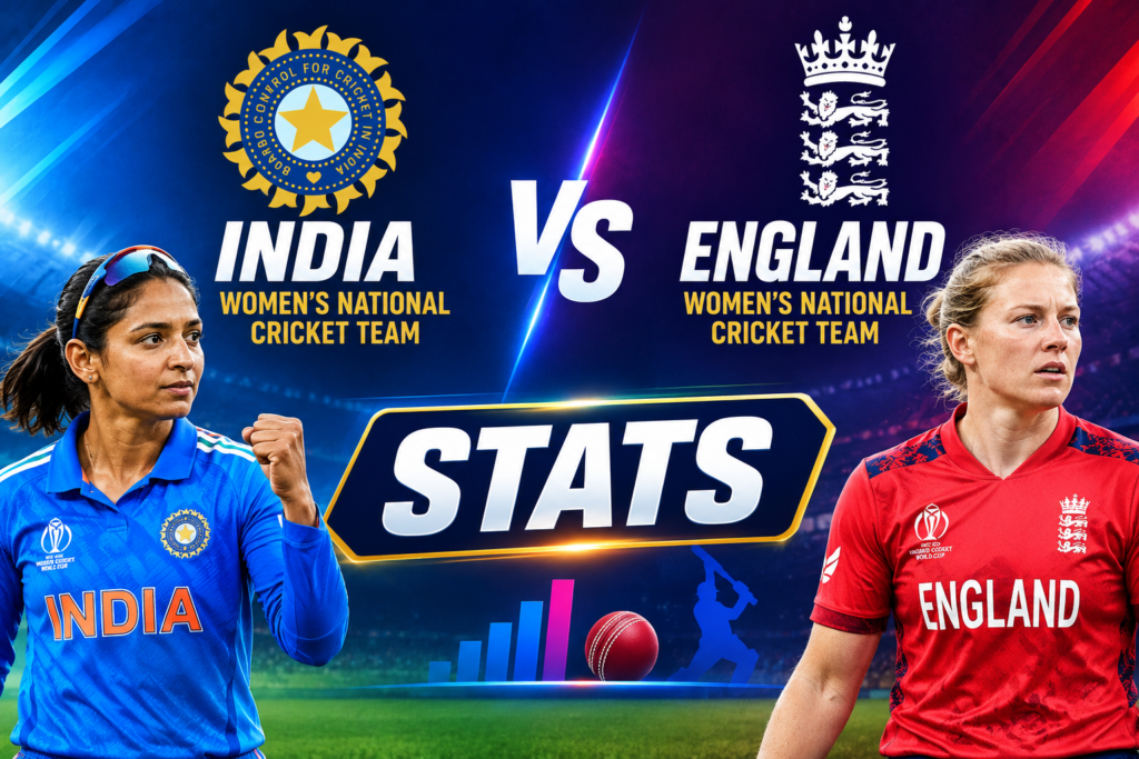 India Women's National Cricket Team Vs England Women's National Cricket Team Stats