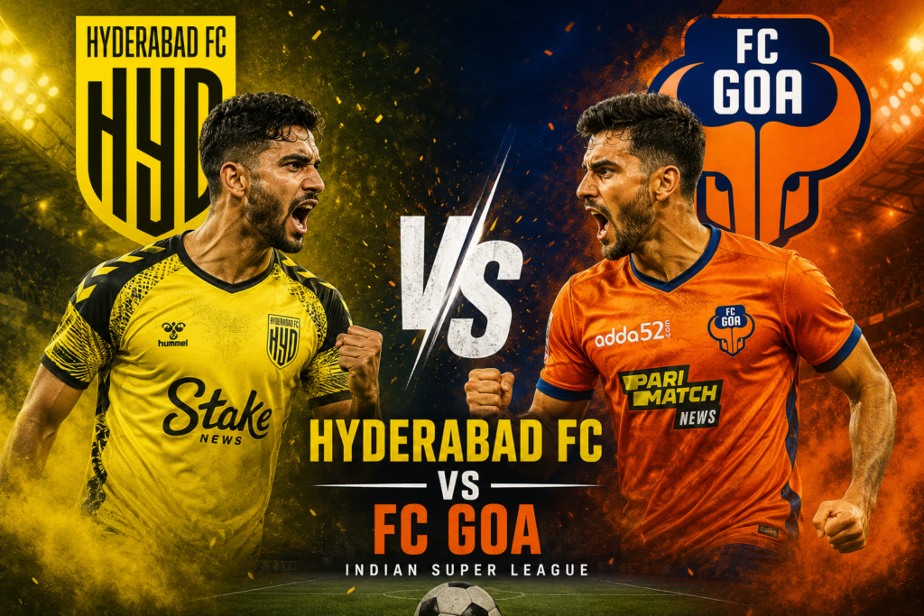 Hyderabad Fc Vs Fc Goa Timeline