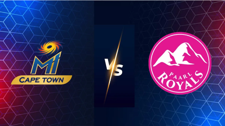 Paarl Royals Vs Mi Cape Town Match Scorecard