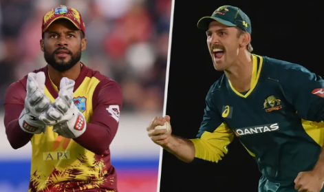 West Indies Cricket Team Vs Australian Men's Cricket Team Timeline