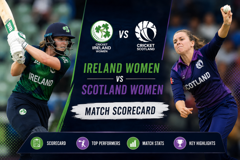 Ireland Women vs Scotland Women Match Scorecard