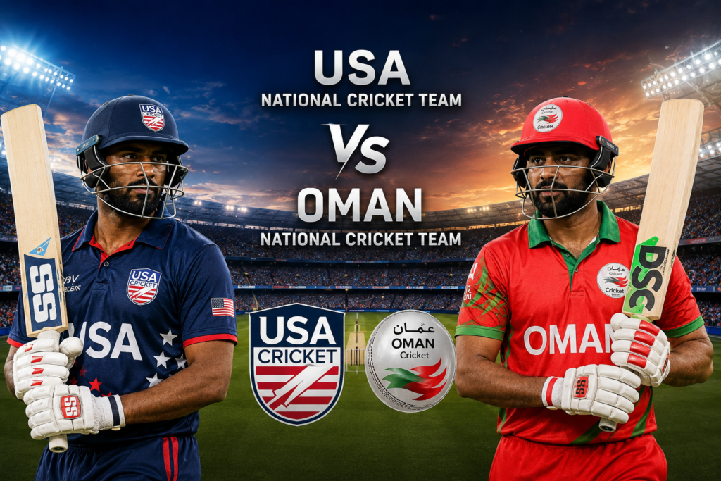 United States National Cricket Team Vs Oman National Cricket Team Match Scorecard