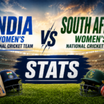 India Women's National Cricket Team Vs South Africa Women's National Cricket Team Stats